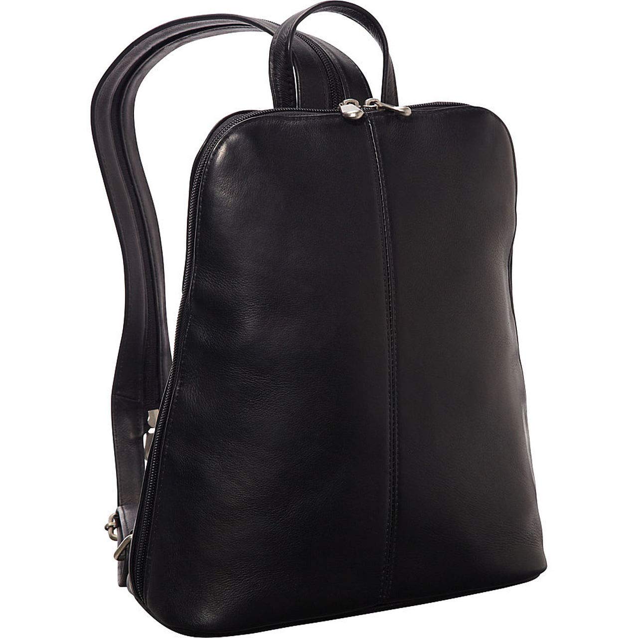 Premium Full-Grain Colombian Vaquetta Leather Backpack for Women - Tech-Friendly 11