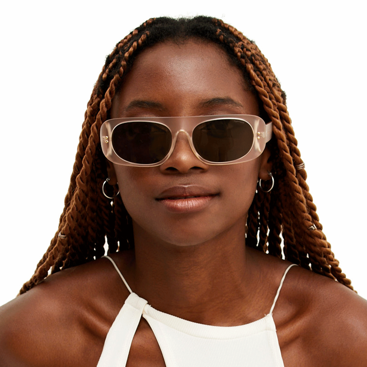 Claim It Clear Brown Prescription Glasses - Stylish & Comfortable Eyewear for Reading, Work, and Daily Use