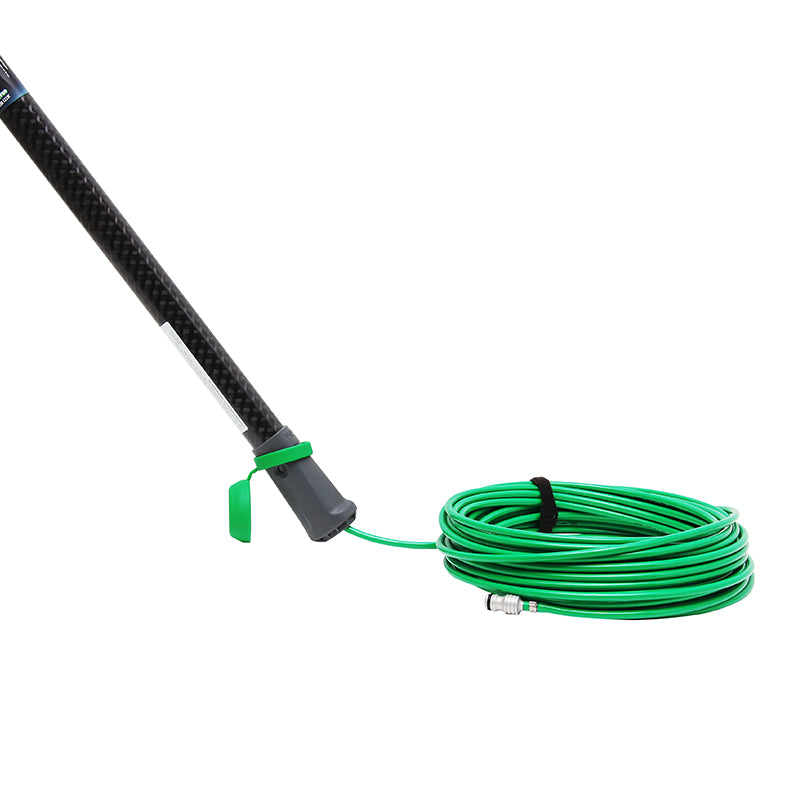 Unger Gen2 nLITE Carbon 24K Complete Window Cleaning Kit - Professional Squeegee with Premium Carbon Fiber Pole for Streak-Free Results - Perfect for Home, Office, and Commercial Glass Cleaning