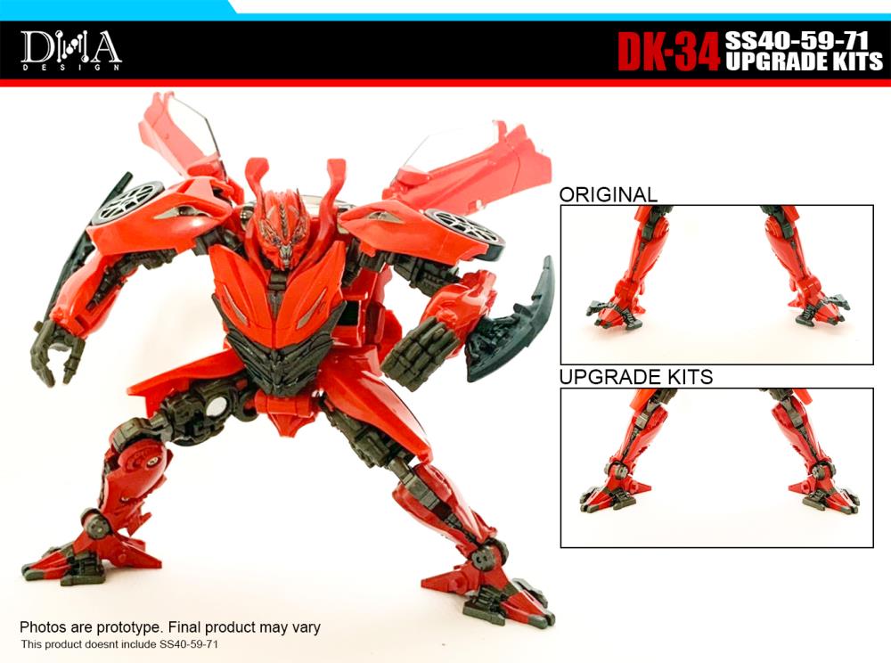DNA Design DK34 Upgrade Kit for SS40 59 71 - Enhance Your Model Kit Performance - Perfect for Collectors & Hobbyists