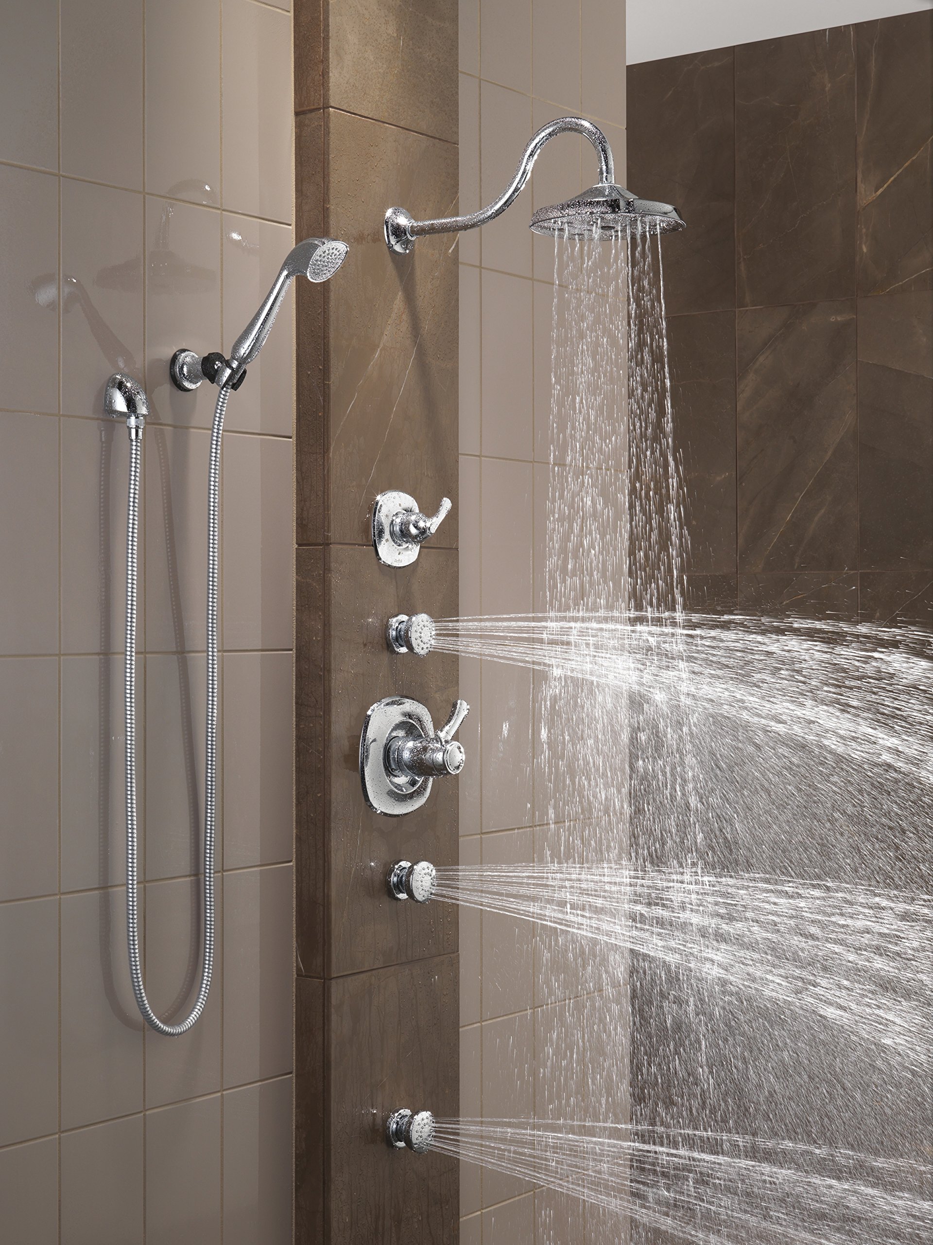 Delta 608651 Chrome Surface Mount Body Spray Shower Head - 2.25