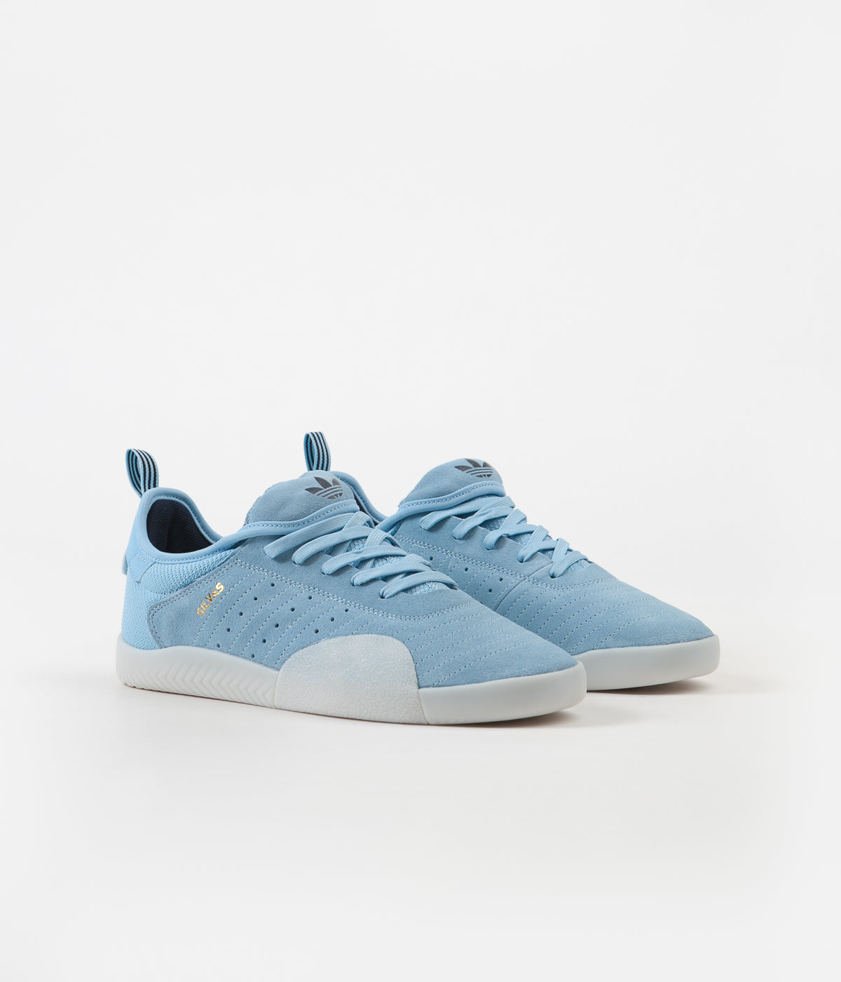 Adidas 3ST.003 'Miles Silvas' Sneakers - Clear Blue, Collegiate Navy & White Colorway | Men's Running Shoes for Jogging, Gym Workouts & Casual Wear