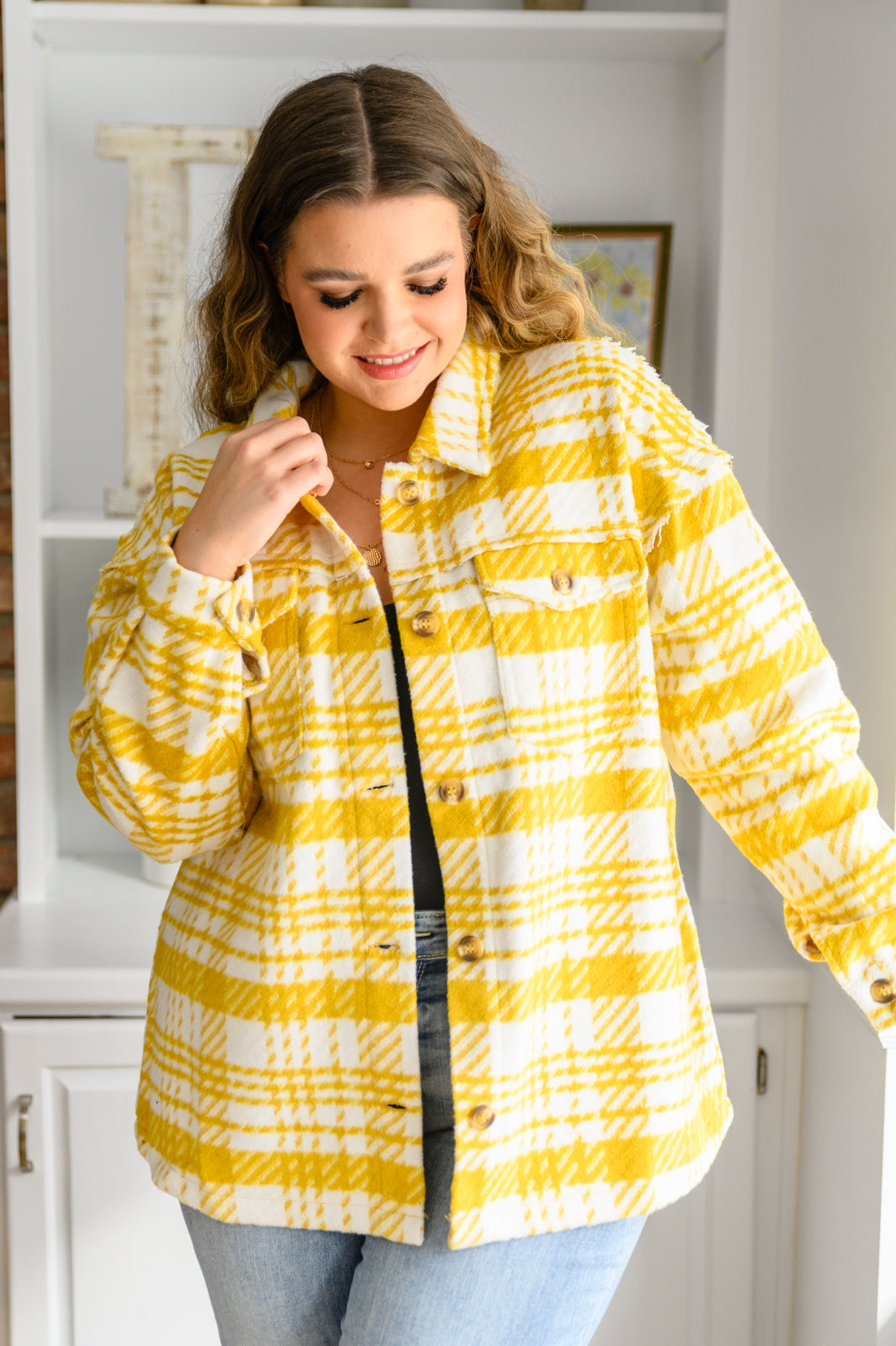 Stylish Mustard Shacket - Trendy Overshirt for Men & Women | Perfect for Fall Layering & Casual Outfits