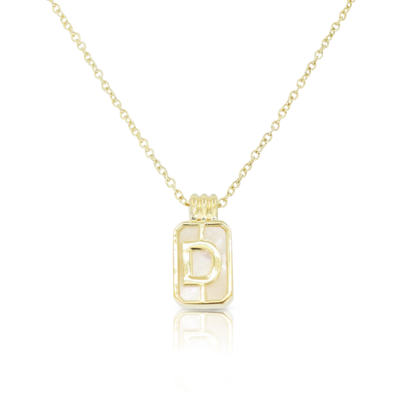 A to Z Gold Initial Necklace for Women - Personalized Alphabet Letter Pendant Jewelry - Perfect Gift for Birthday, Anniversary & Valentine's Day