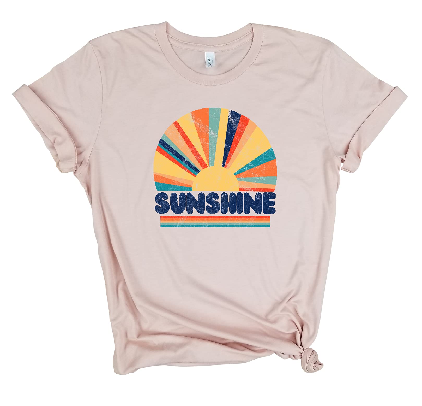 Sunshine Summer Vibes Travel Shirt - Funny Vacation Beach Tee for Travelers & Adventure Lovers - Perfect for Road Trips, Beach Holidays & World Exploration