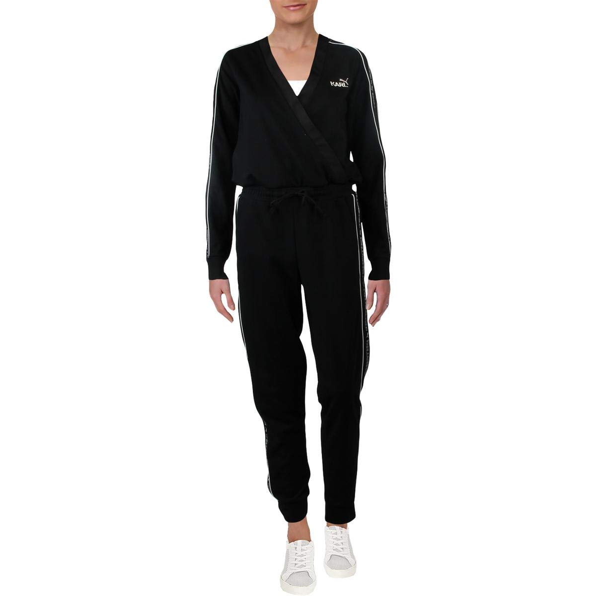 PUMA Women's Black Fitness Workout Jumpsuit - Gym, Yoga & Running Activewear for Women - Comfortable Training Outfit for Workouts & Sports