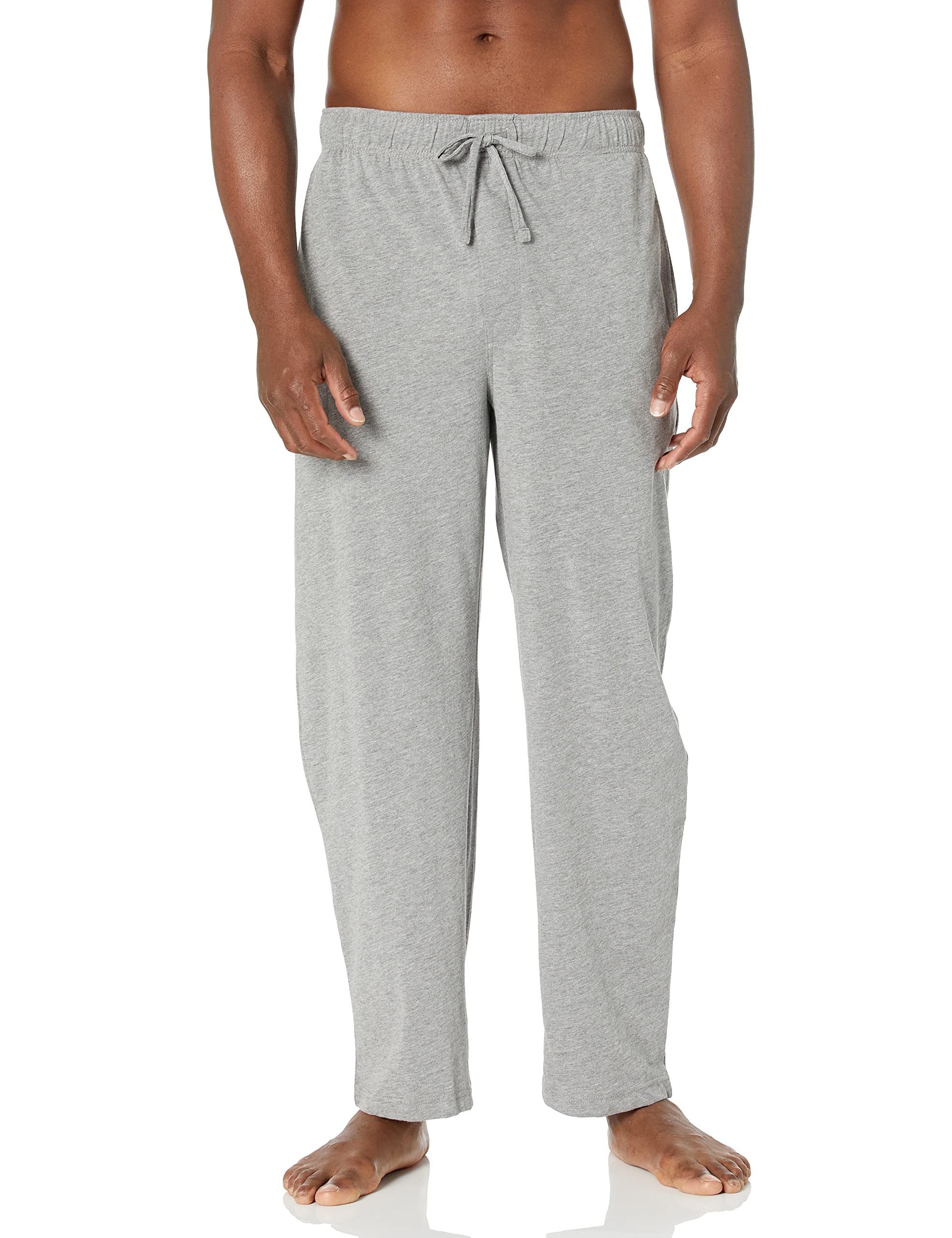 IZOD Men's Jersey Knit Sleep Pants - Soft & Comfortable Lounge Pajama Bottoms for Relaxing at Home or Sleeping