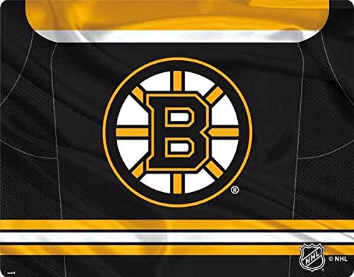 Official NHL Boston Bruins Home Jersey Gaming Skin Decal for Wii Remote Controller - Durable Vinyl Wrap for Enhanced Grip and Style - Perfect for Gaming Enthusiasts and Sports Fans