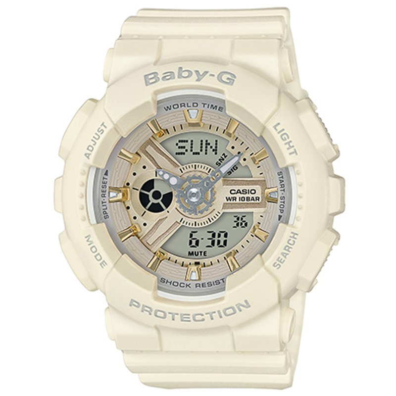 Casio Baby-G BA110GA-7A2 Women's Digital Sport Watch - Shock Resistant, Water Resistant, LED Light - Perfect for Running, Swimming & Outdoor Activities