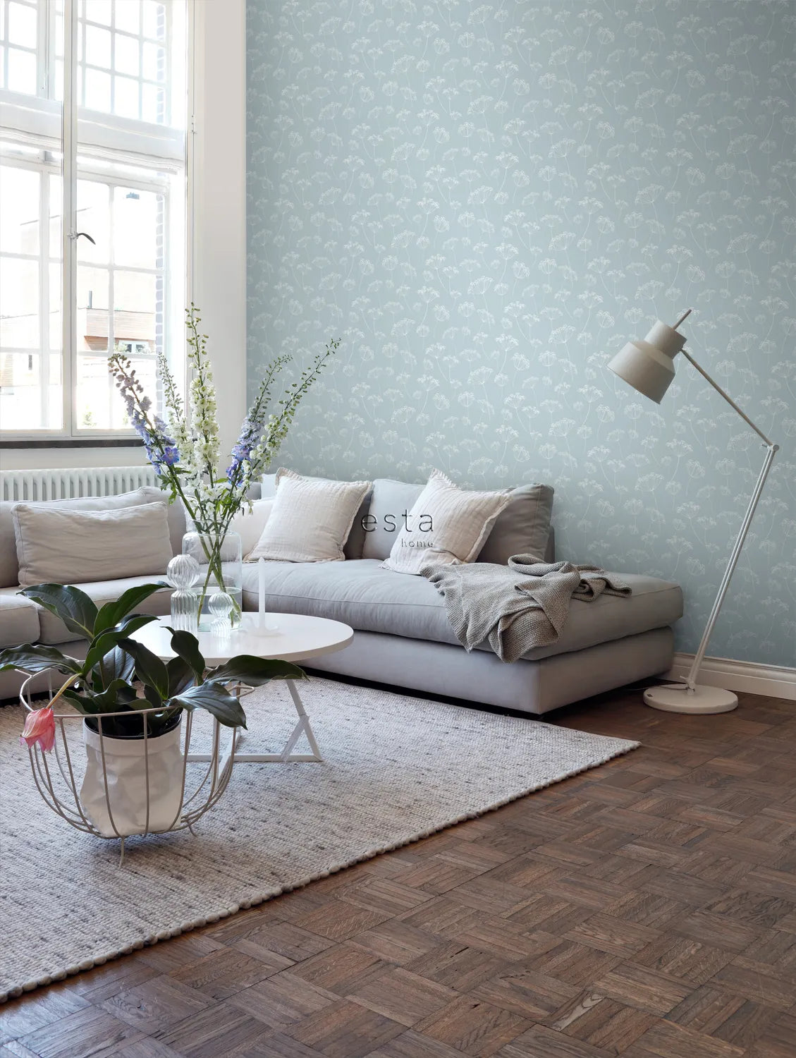 Scandi Cool Dandelion Tails - Nordic Style Home Decor for Living Room & Bedroom - Perfect for Boho Chic Interior Design