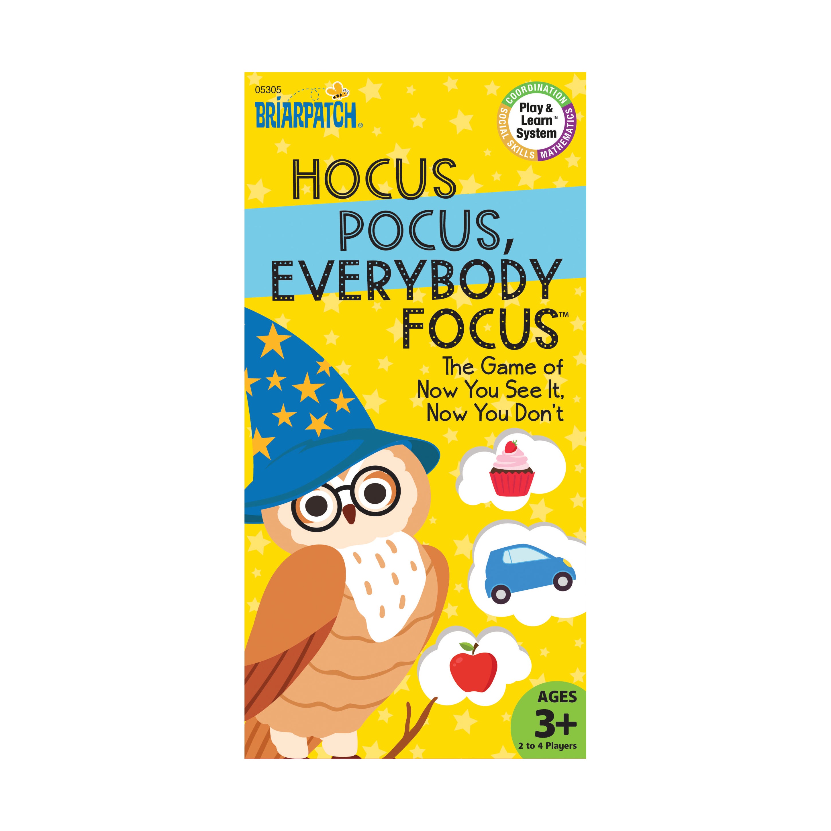 Briarpatch Hocus Pocus Everybody Focus Game - Fun Educational Board Game for Kids Ages 4-8 - Perfect for Preschool Learning, Family Game Night & Classroom Activities