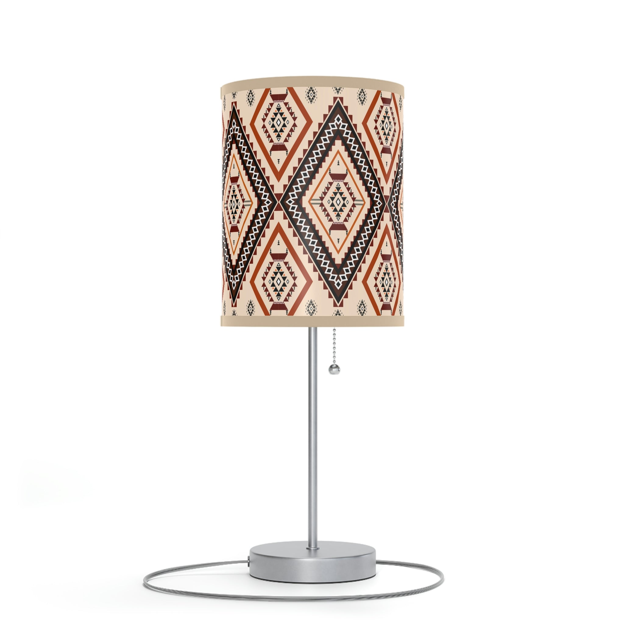 Southwestern Style Table Lamp for Bedroom & Living Room - Adjustable Reading Light with US/CA Plug - Perfect for Nightstands, Sofa Side Tables and Home Office Desks