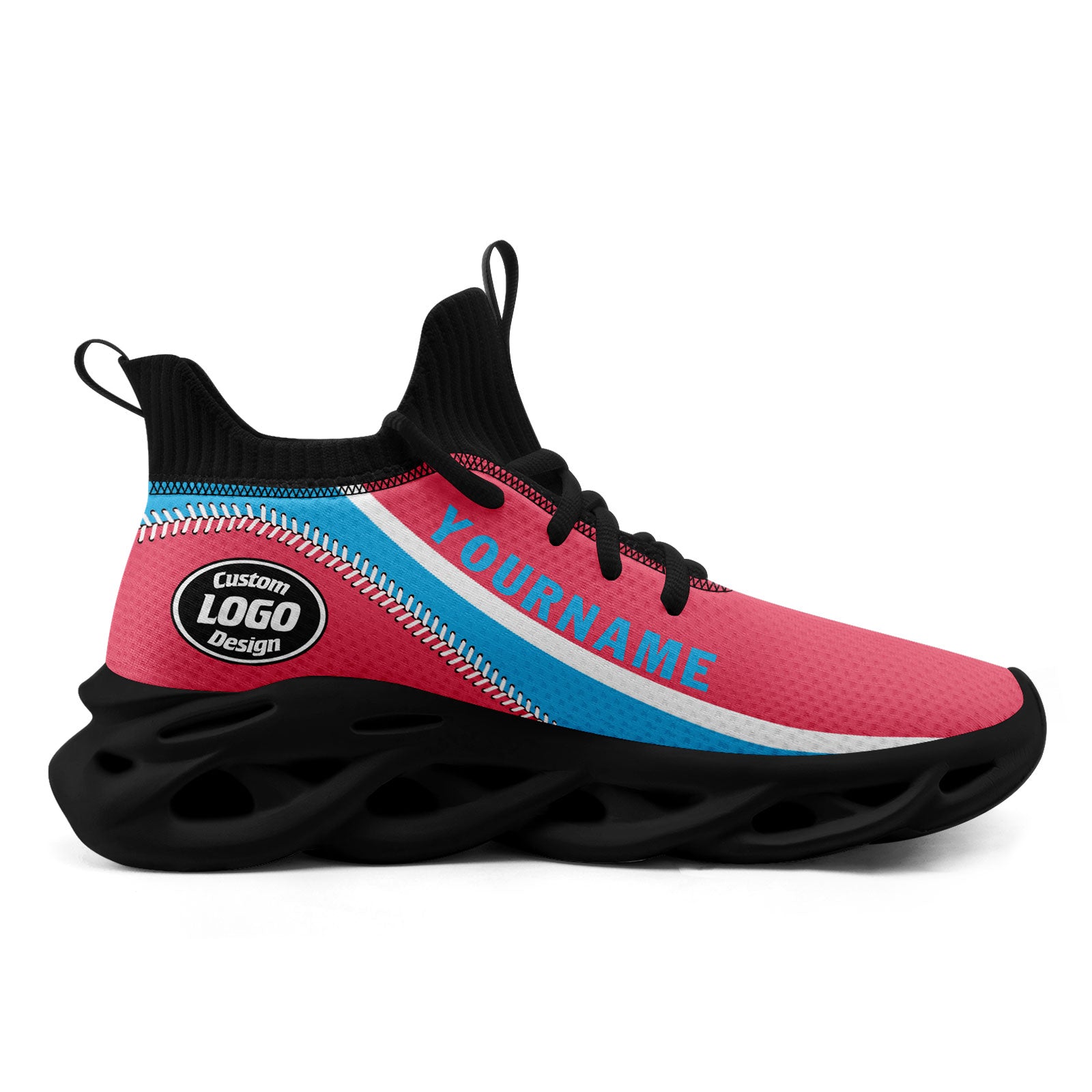 Custom Maxsoul Personalized Sneakers for Men & Women - Breathable Comfortable Running Shoes FN030A D028014 - Perfect for Gym, Workout & Casual Wear