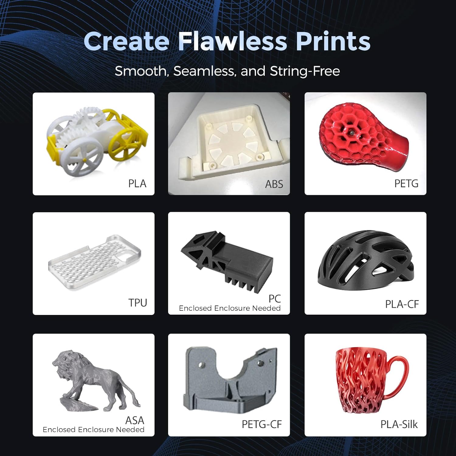 Flashforge Adventurer 5M 3D Printer - Auto Leveling, 600mm/s High Speed, 280°C Direct Extruder, 3S Detachable Nozzle, Core XY Metal Structure, 220x220x220mm Build Volume - Perfect for Home DIY, Prototyping & Educational Projects
