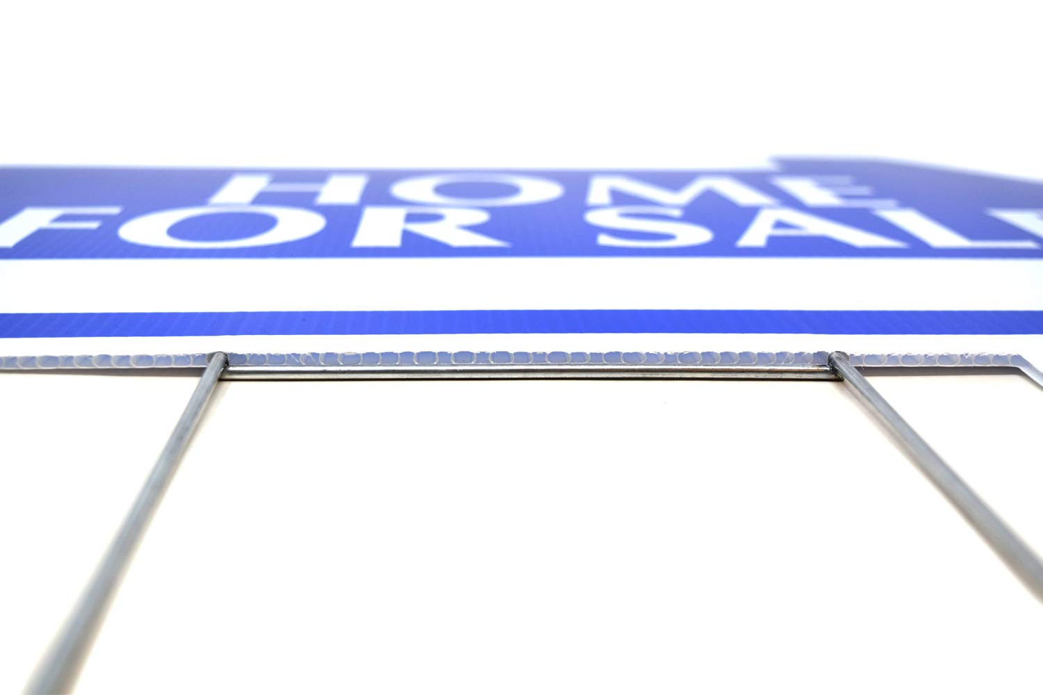 Open House Sign Kit - 5 Die-Cut House Shape Signs & 5 Stands - Durable Corrugated Coroplast with UV Ink - Real Estate Agent Supplies (Red - Open House) - Perfect for Open House Events, Property Showings & Real Estate Marketing