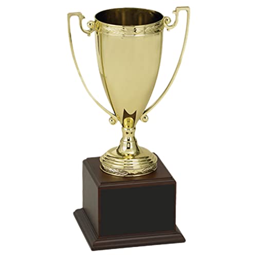 SHOP AWARDS AND GIFTS Customizable 12 Inch Trophy Gold Cup on Black Base. Can be Personalized…
