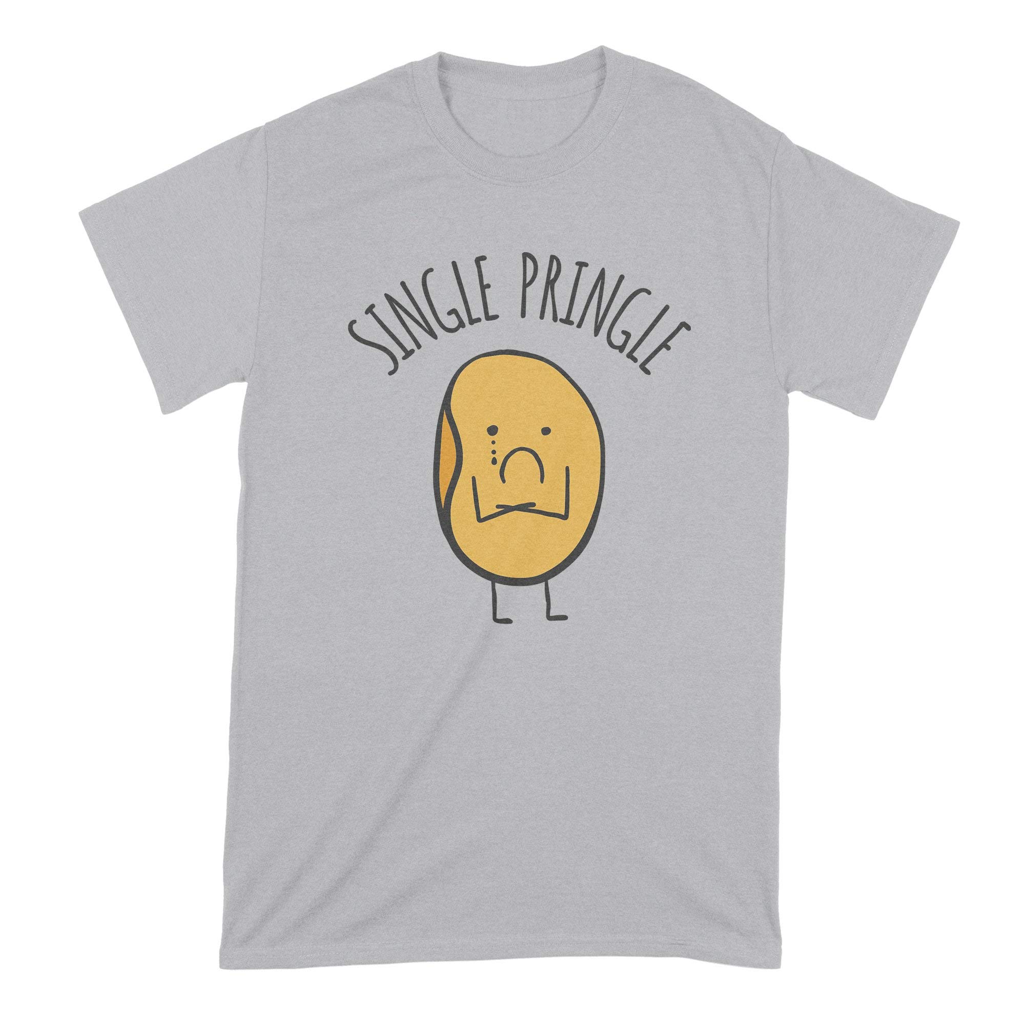 Funny Single Pringle Shirt - Cute Valentine's Day Tee for Singles - Perfect for Valentine's Parties & Single Awareness Day