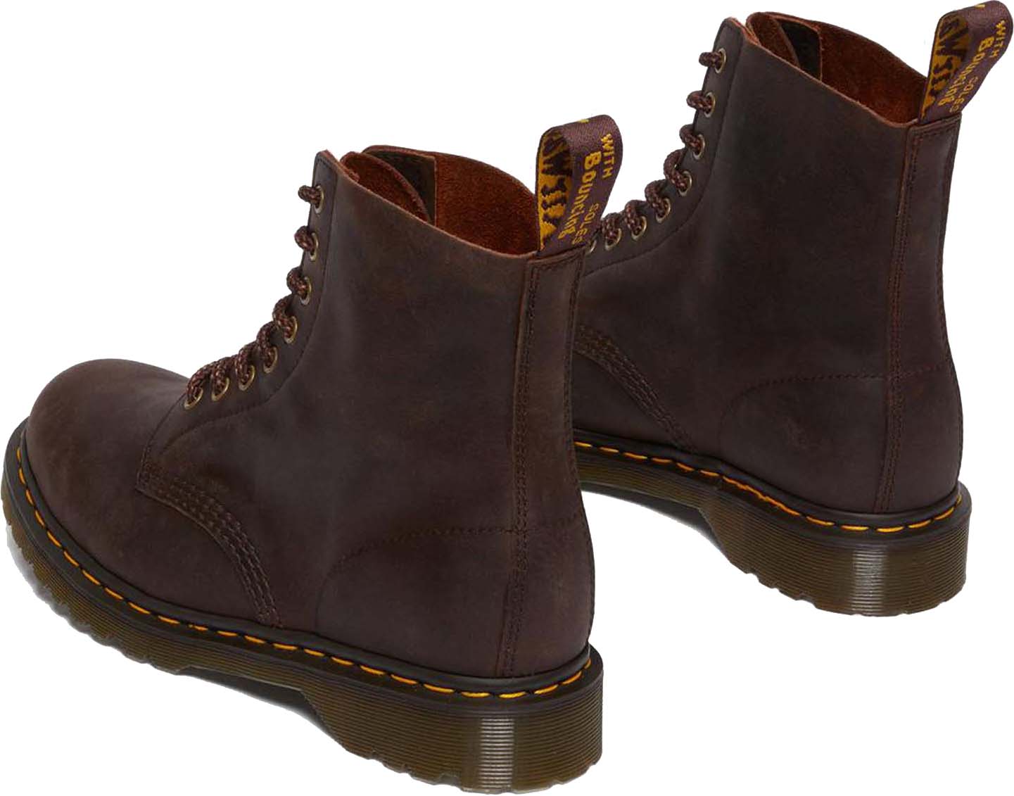 Dr. Martens 1460 Pascal Waxed Full Grain Leather Boots for Men - Classic Lace-Up Style for Everyday Wear & Outdoor Adventures