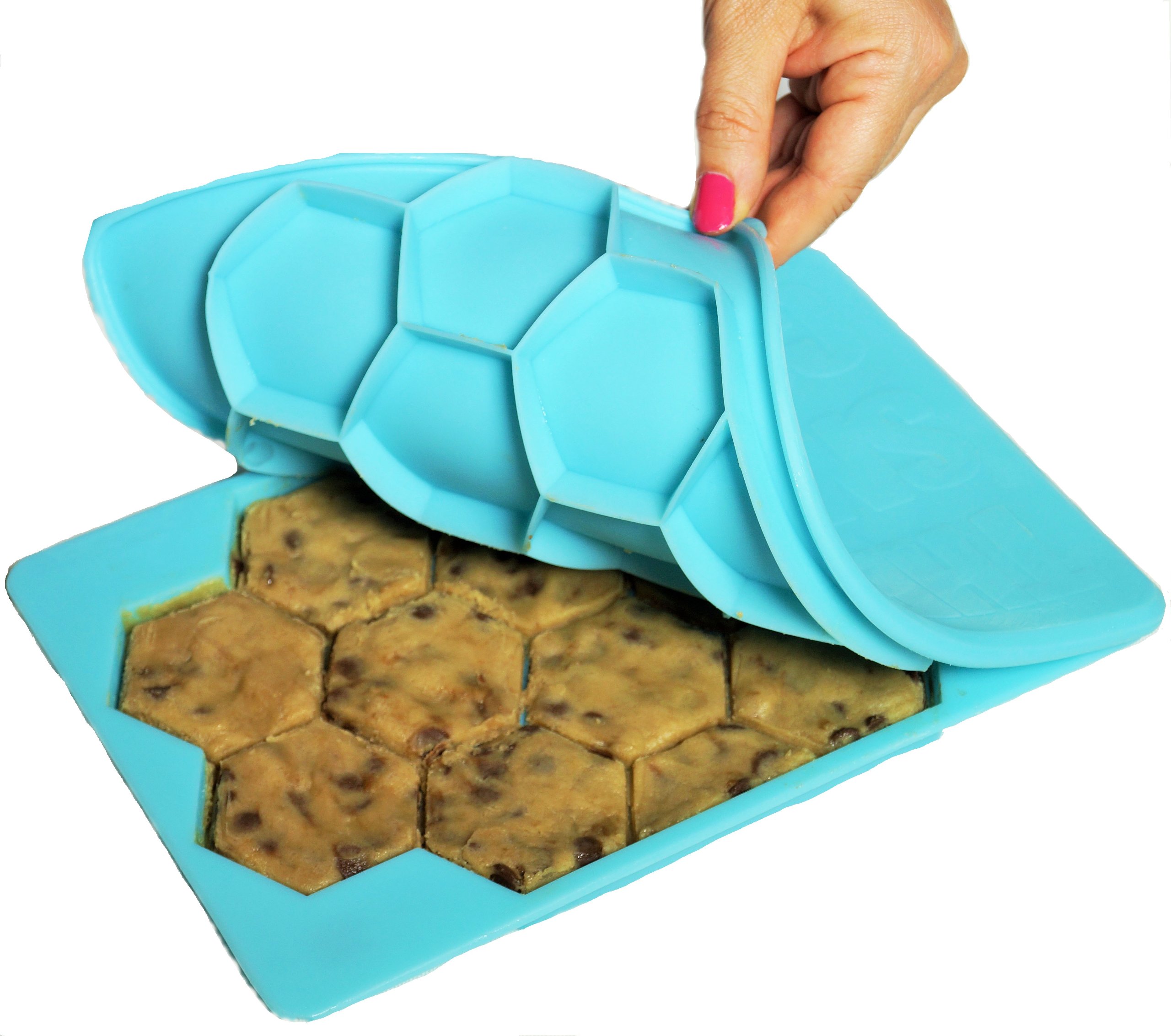 Smart Cookie Cutter Set with Freezer Container - Durable Stainless Steel Cookie Cutters for Baking, Decorating & Storing Cookies - Perfect for Christmas, Holidays & DIY Baking Gifts