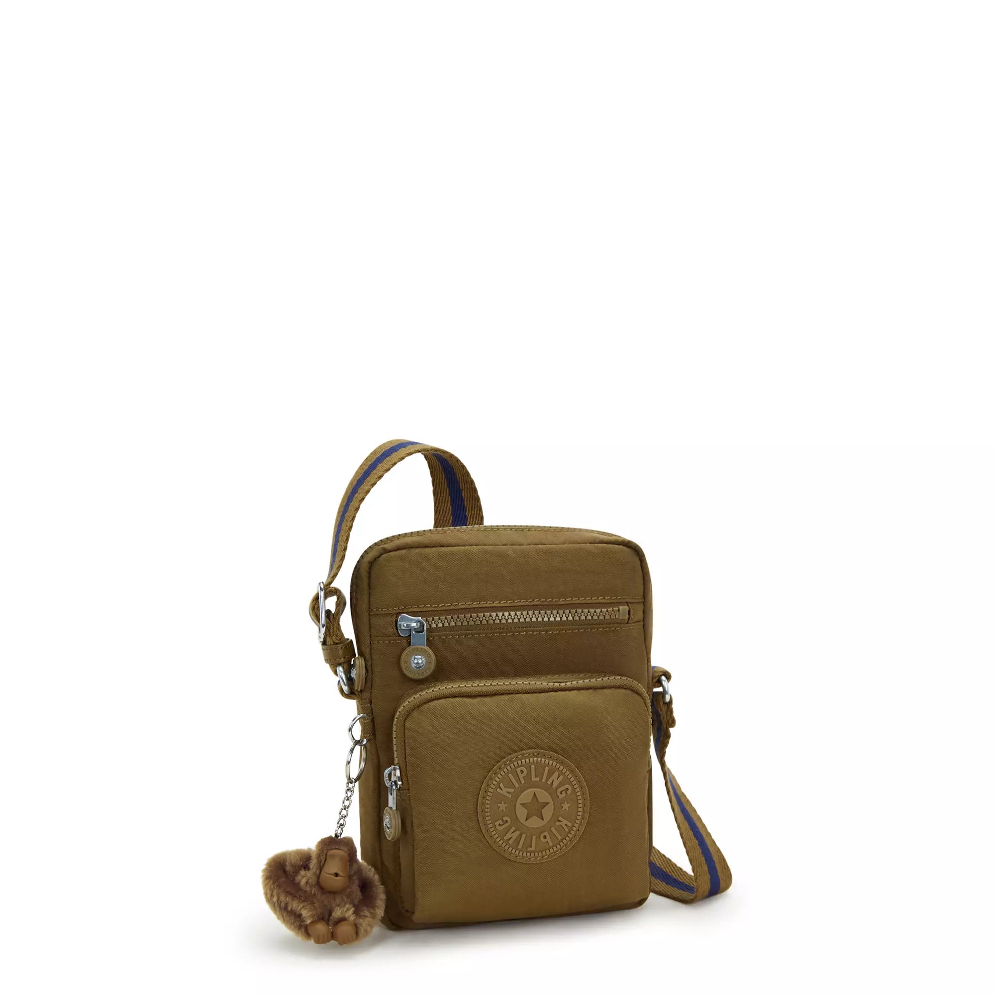 Kipling Gunne Crossbody Bag for Women - Lightweight & Water-Resistant Dry Laurel Design - Perfect for Travel, Work & Everyday Use