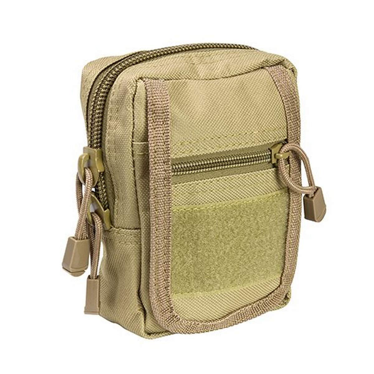 NcSTAR VISM Small Utility Pouch - Compact Tactical MOLLE Pouch for EDC Gear, First Aid Kit & Outdoor Accessories - Perfect for Hiking, Camping & Military Use (Black)