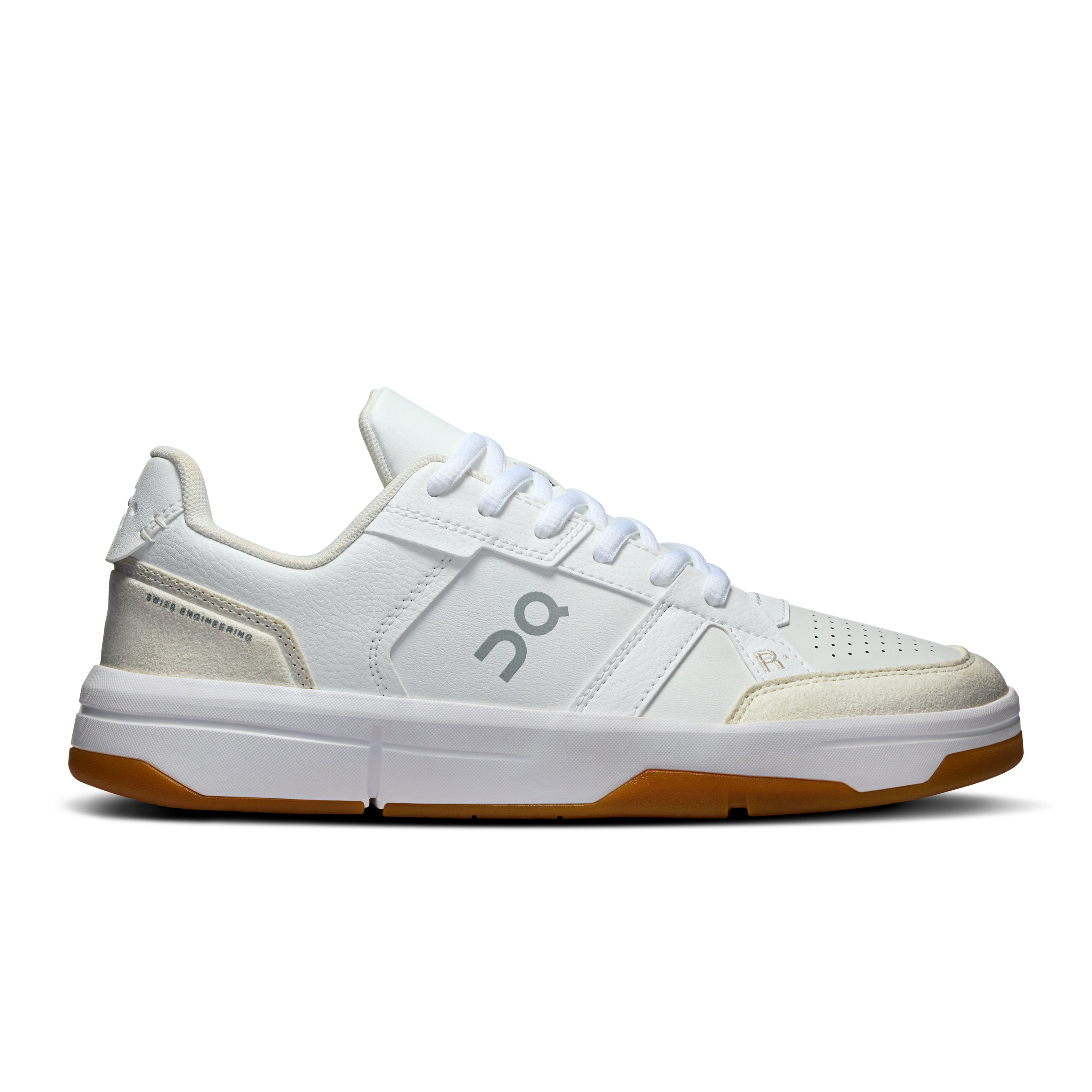 On Running Women's The Roger Clubhouse Sneakers - White/Ivory | Lightweight Running Shoes for Women | Perfect for Jogging, Gym Workouts & Casual Wear