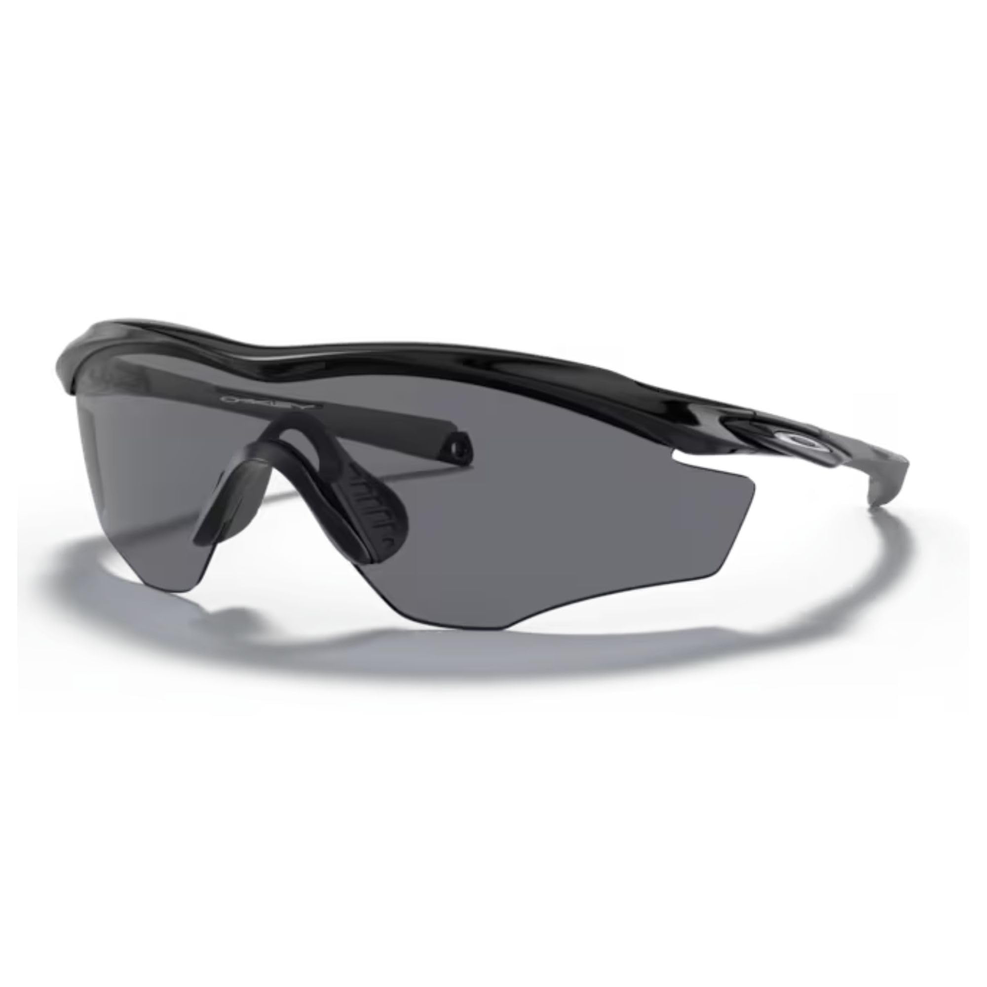 Oakley M2 Frame XL OO9343 Shield Sunglasses for Men - Polarized Sports & Driving Shades with UV Protection + BUNDLE Leash & Designer iWear Care Kit - Perfect for Cycling, Running & Outdoor Activities