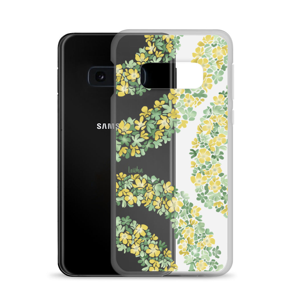 Double Pakalana Clear Case for Samsung Galaxy - Slim Protective Phone Cover for Everyday Use & Travel