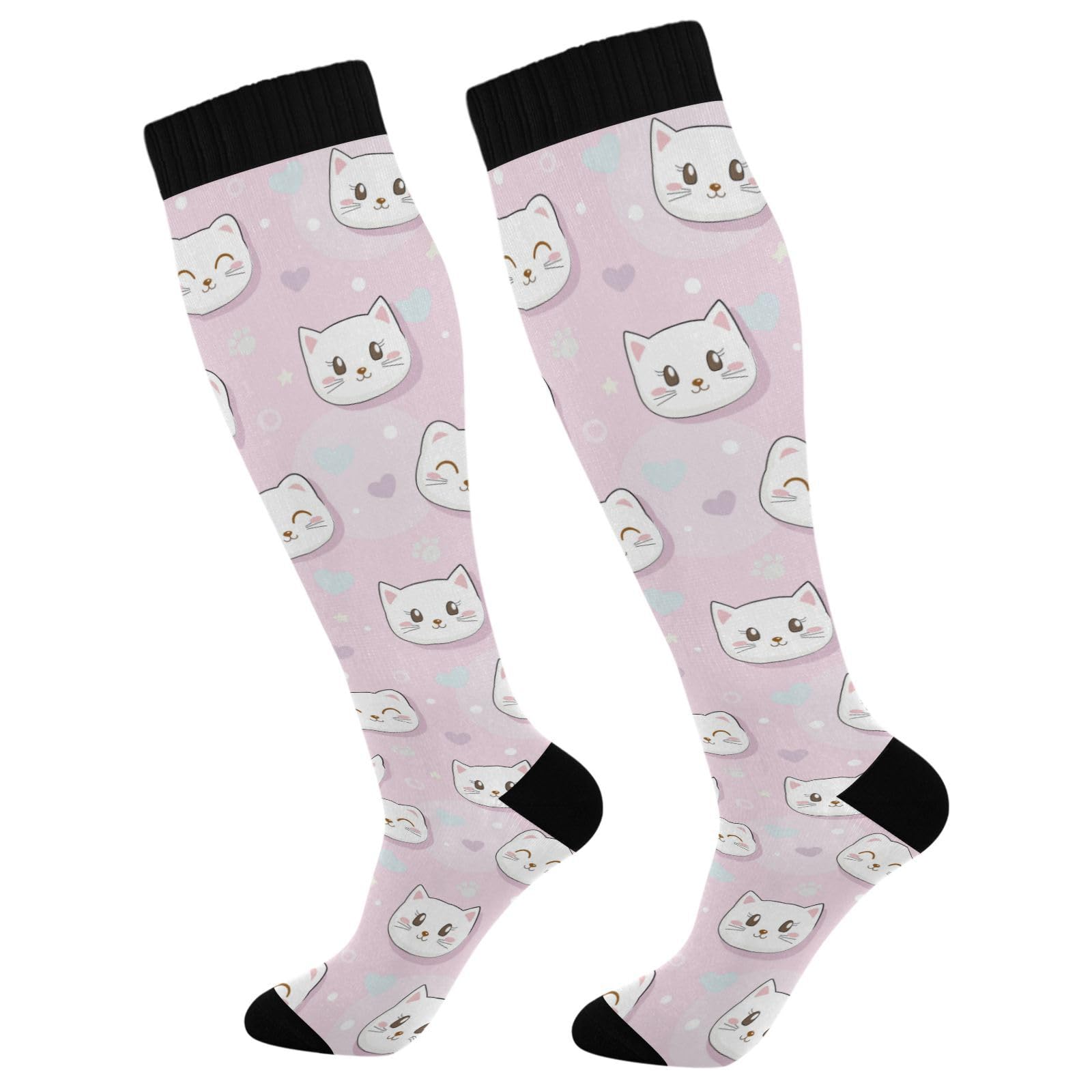 KLL Compression Socks for Women & Men - Medical Grade Circulation Support Socks for Running, Cycling, Nursing & Travel - Improve Blood Flow & Reduce Swelling