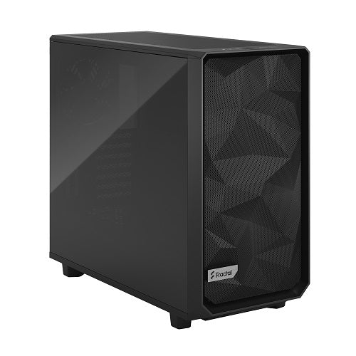 Meshify 2 Dark Tempered Glass E-ATX PC Case - Spacious Full Tower for High-End Gaming Rigs (Supports up to 285mm GPUs) - Premium Black Design for Ultimate Gaming Setup & Workstation Builds
