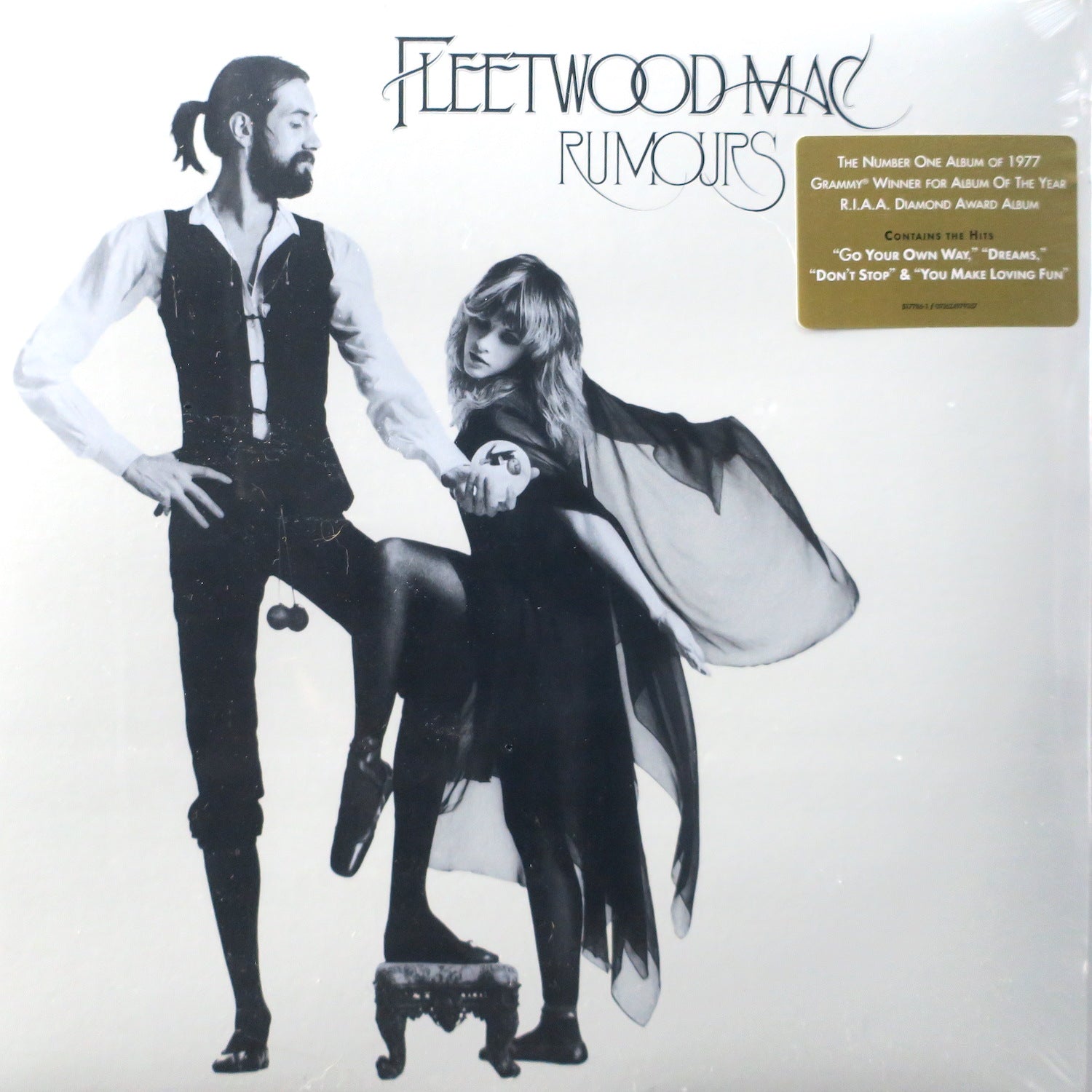 Fleetwood Mac 'Rumours' Vinyl Record LP - Classic Rock Album for Music Lovers & Collectors - Perfect for Home Listening, Gifts & Vinyl Collections