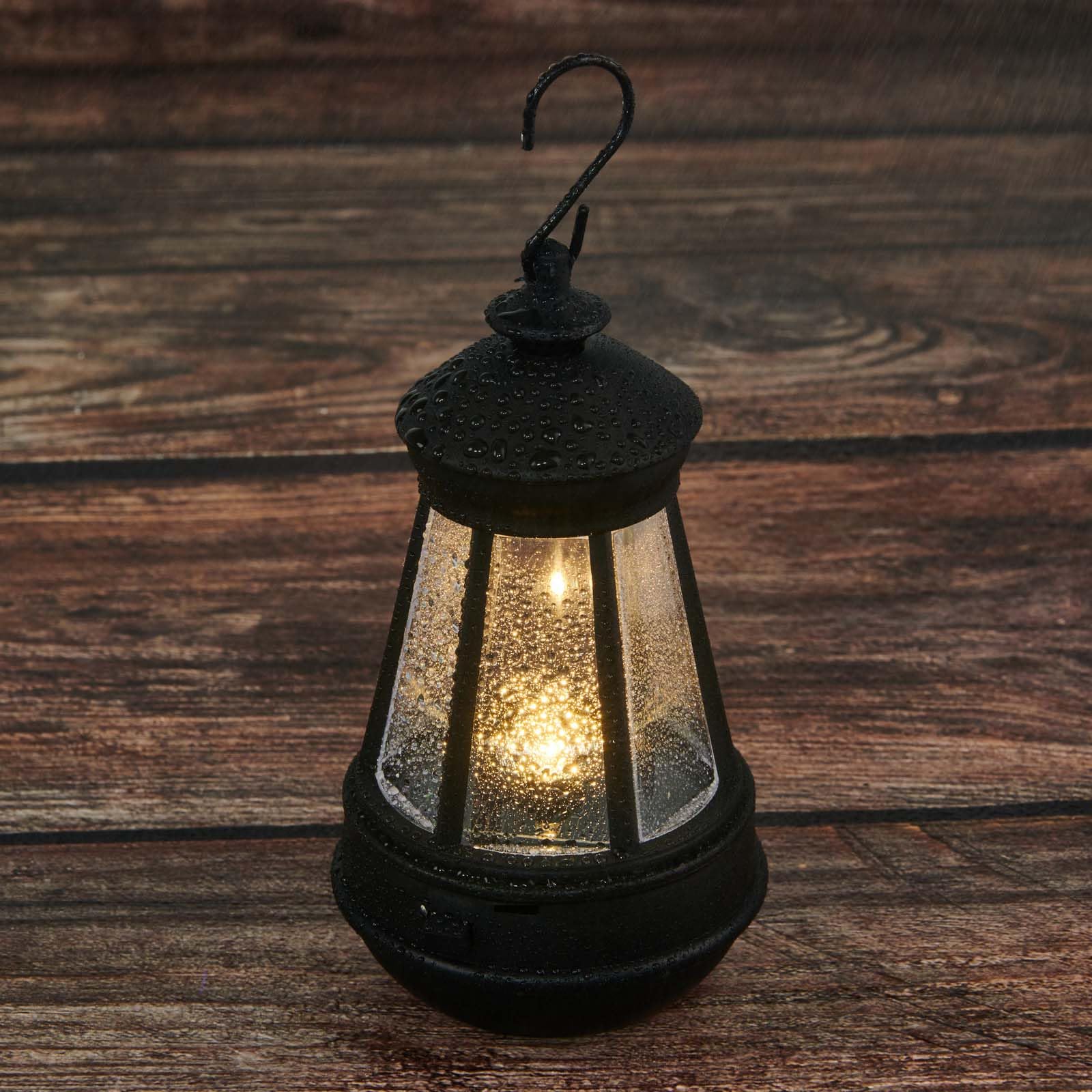 Waterproof Solar Lantern Lights - 2 Pack Mini Outdoor Solar Lights for Garden, Patio, Pathway & Yard Decor | Weatherproof & Energy Efficient Landscape Lighting for Backyard, Deck & Porch