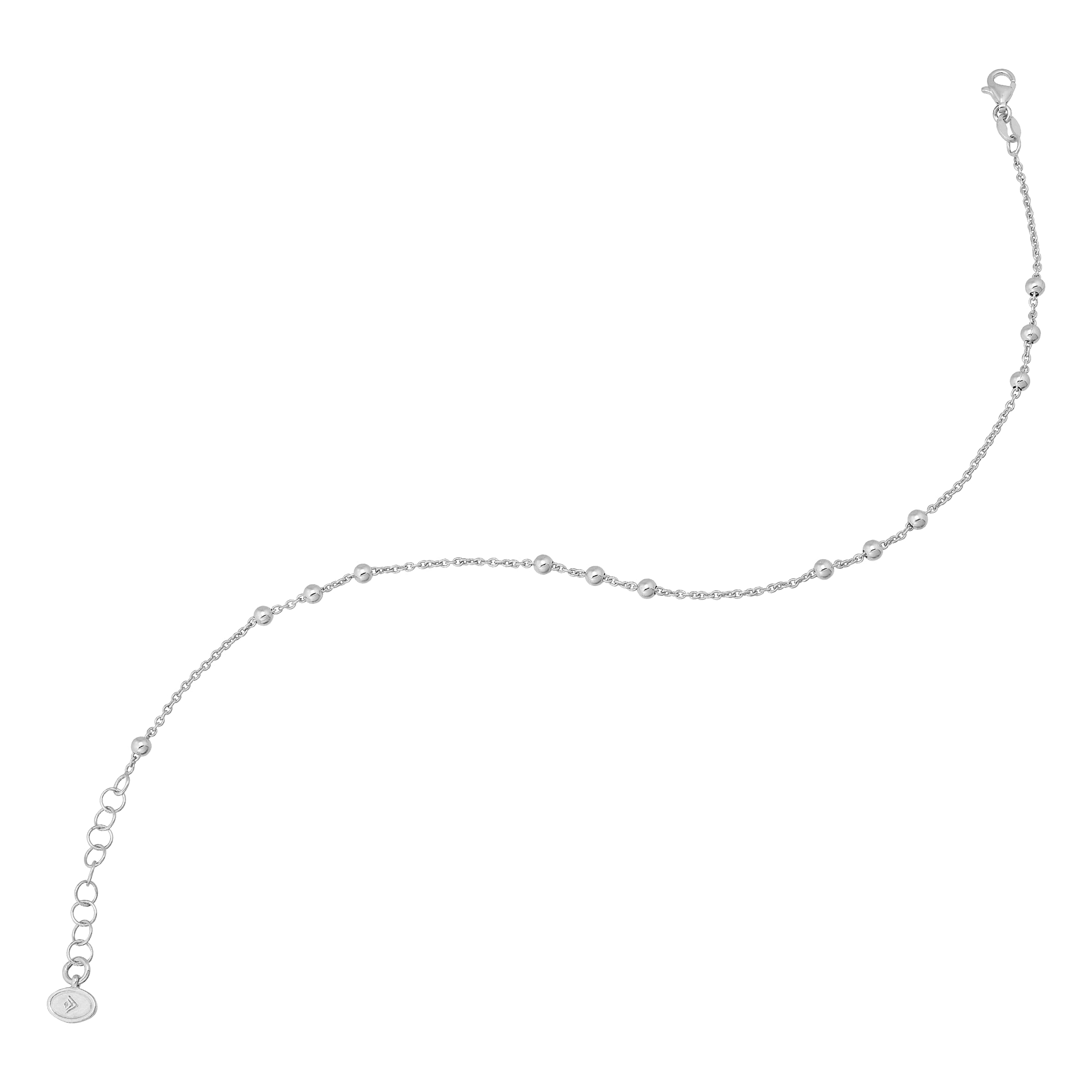 Silpada 'Bead Up' Sterling Silver Anklet - 9