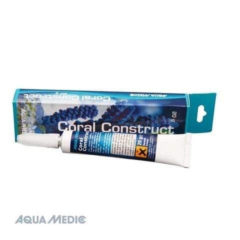 Aqua Medic Coral Construct 20g - Premium Coral Food for Saltwater Aquariums | Reef Tank Nutrition for LPS, SPS & Soft Corals | Perfect for Marine Coral Growth & Coloration Enhancement
