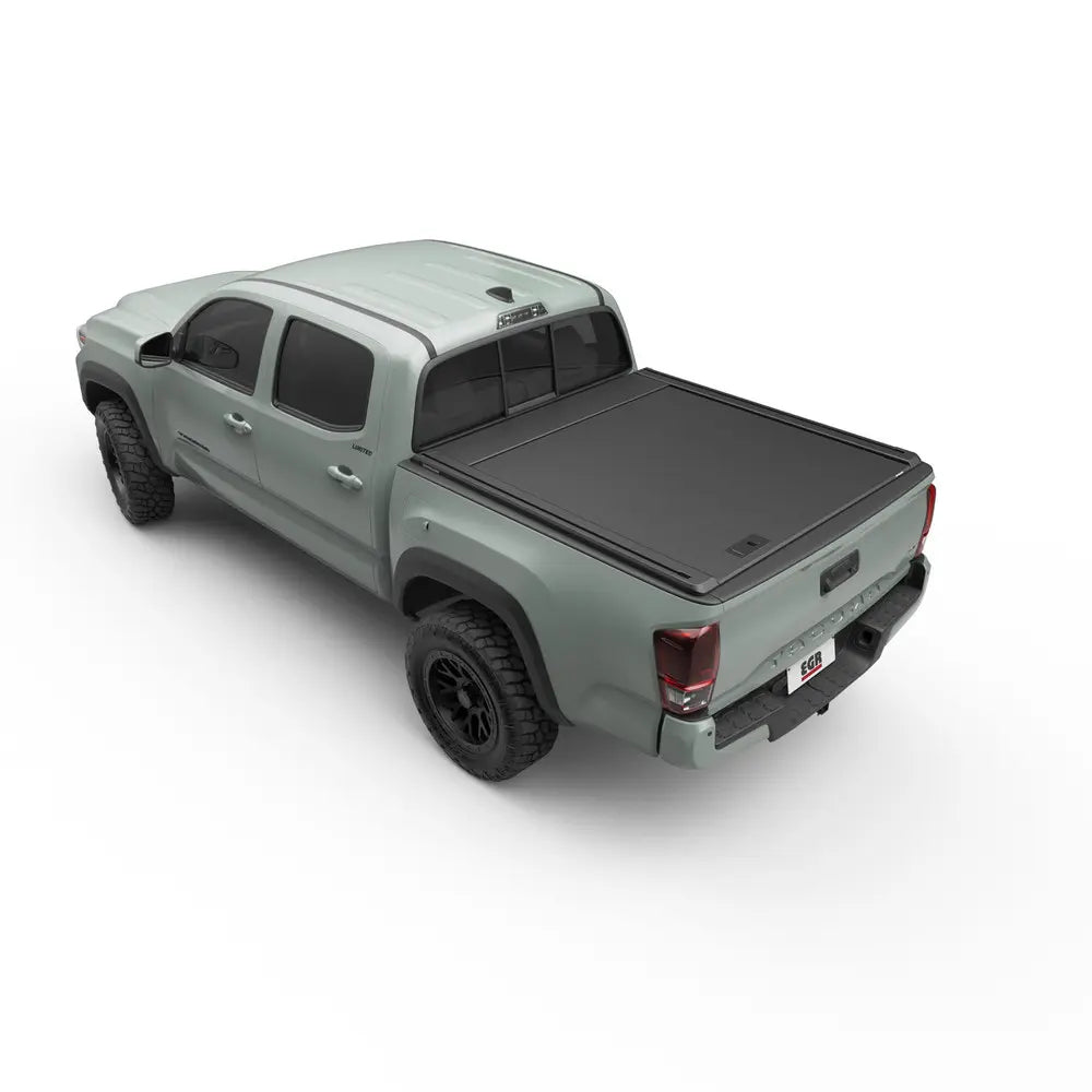 EGR USA Rolltrac Manual Retractable Truck Bed Cover for 2016-2023 Toyota Tacoma - Durable & Secure Tonneau Cover for Hauling & Outdoor Adventures