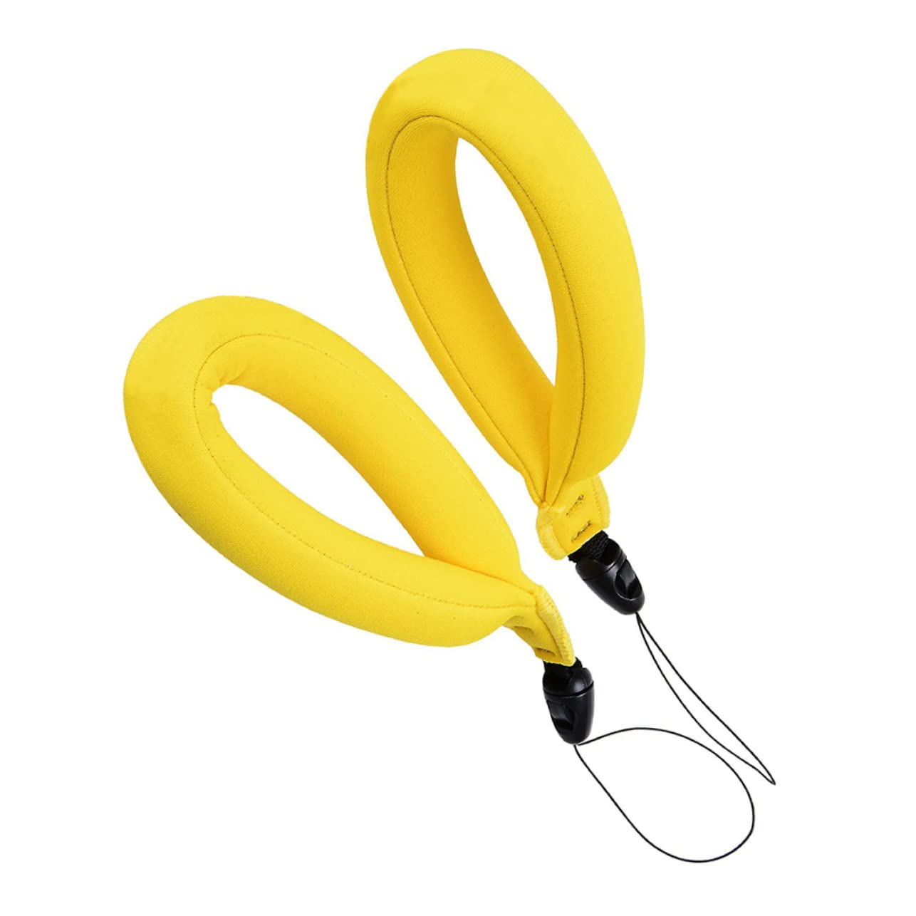 **Hoement 6-Pack Waterproof Camera Float Strap - Yellow Floating Wrist Strap for Underwater Photography, Snorkeling, Kayaking & Water Sports**