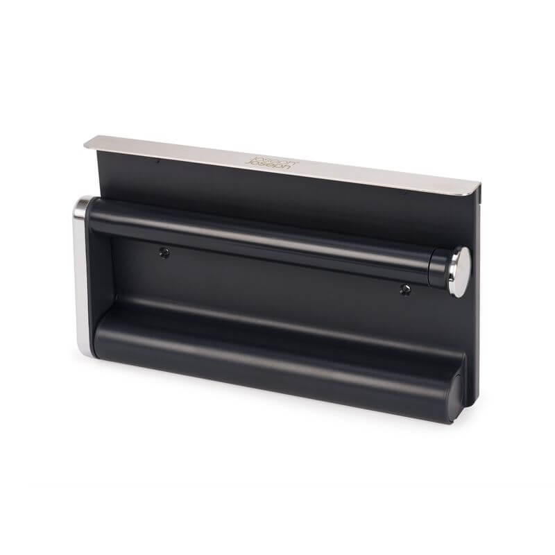 Joseph Joseph Under Shelf Stainless Steel Paper Towel Holder - Space Saving Kitchen Organizer for Countertops, Cabinets & RVs | Durable & Rustproof Design for Easy Access to Paper Towels