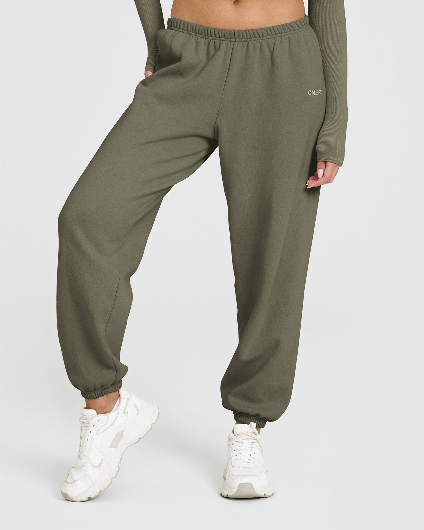 Premium Mid-Weight Jogger Pants for Men & Women - Comfortable Alpine Green Running Sweatpants | Ideal for Gym, Yoga, Lounge & Outdoor Activities