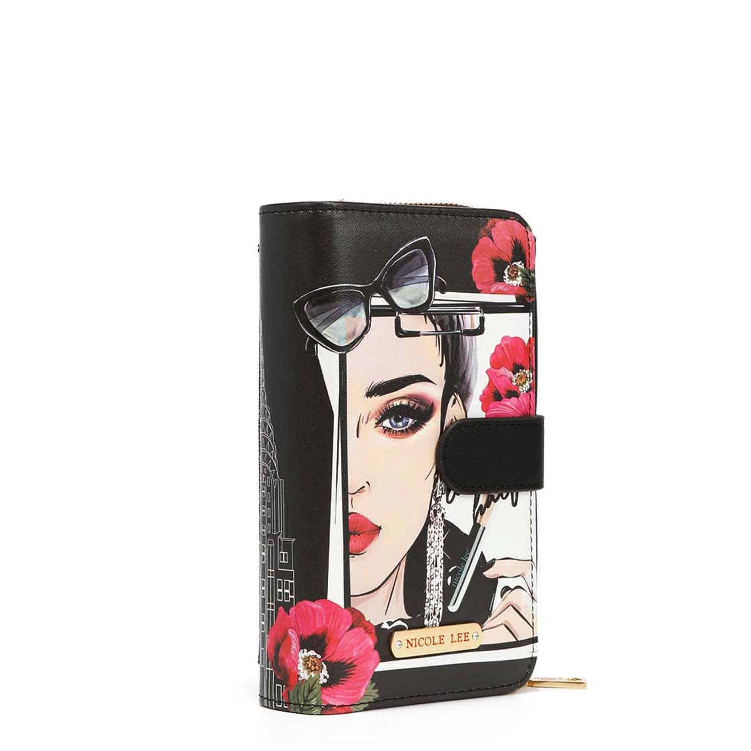 Stylish Trifold Phone Case with Crossbody Wallet - Perfect for Hands-Free Convenience While Shopping, Traveling, or Running Errands