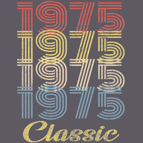 Vintage 1975 Retro 50th Birthday T-Shirt for Women - Classic 50th Birthday Gift Idea - Perfect for Birthday Parties, Milestone Celebrations & Special Occasions