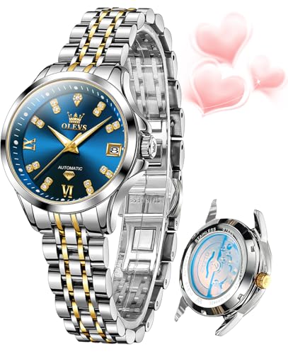 L9801: Two tone band & Blue dial