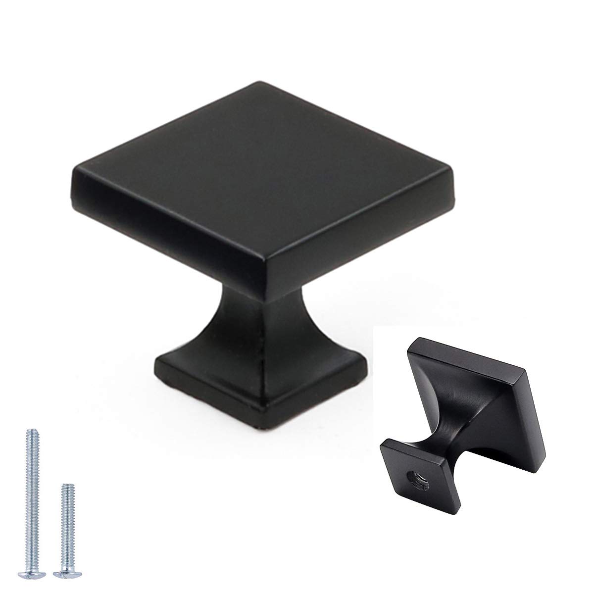 Peaha 30-Pack Black Stainless Steel Cabinet Knobs - 2