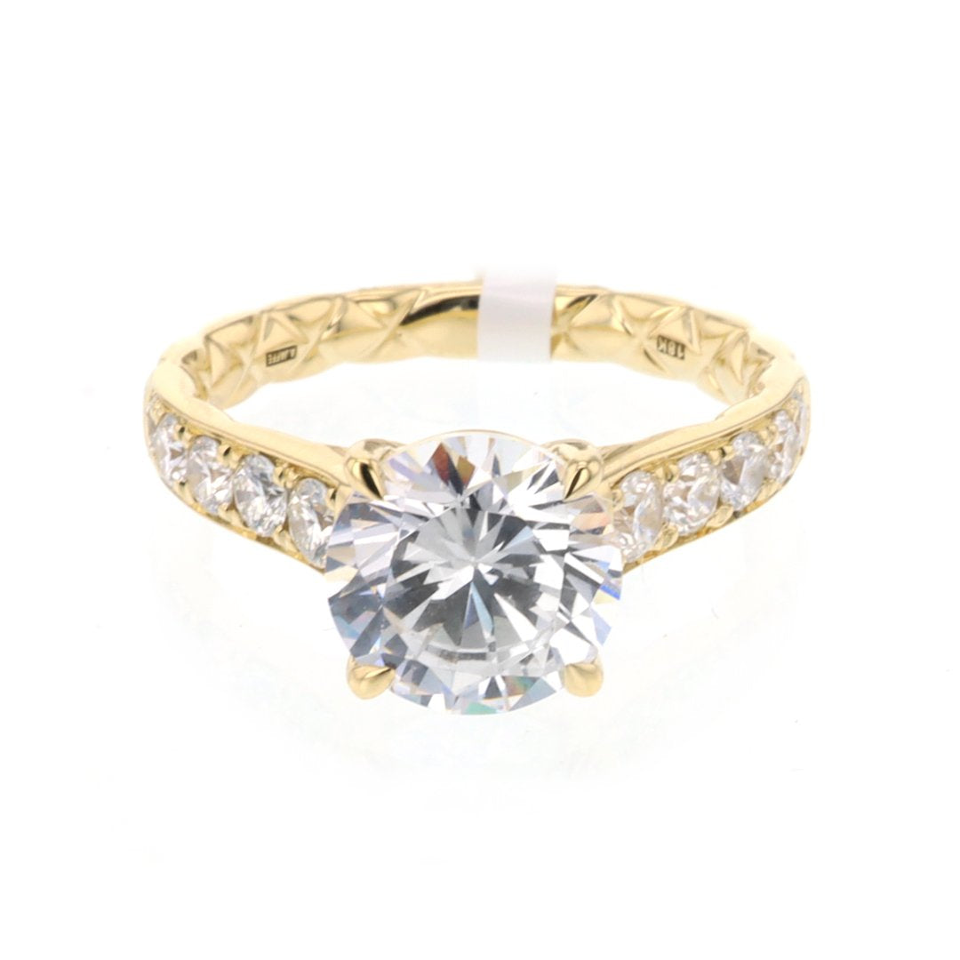 0.59 Carat Diamond Solitaire Engagement Ring for Women - Elegant Wedding Band, Proposal Gift, Anniversary Jewelry - Perfect for Romantic Moments & Special Occasions