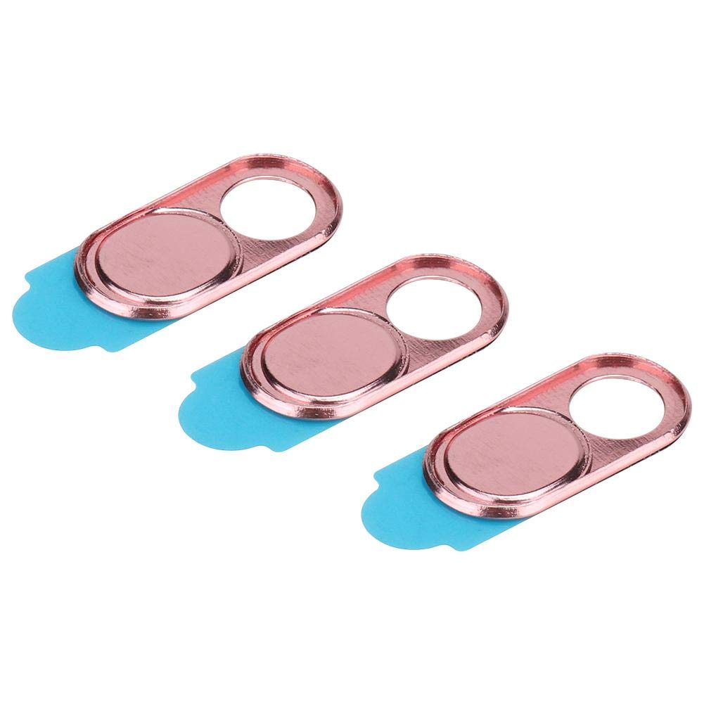 Zopsc Webcam Cover 3 Pack - Ultra Thin Metal Camera Privacy Cover for Laptop, Desktop, Tablet & Smartphone - Anti-Hacker Security Protection for Online Meetings, Video Calls & Remote Work