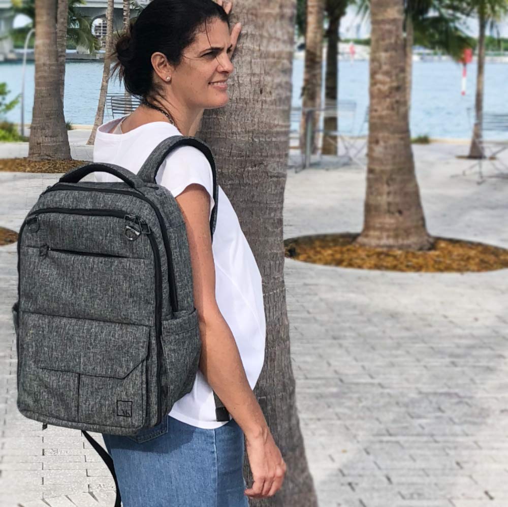 Large Multifunctional Diaper Backpack for Moms - Waterproof Baby Bag with Stroller Straps - Perfect for Family Travel, Daycare & Outdoor Adventures