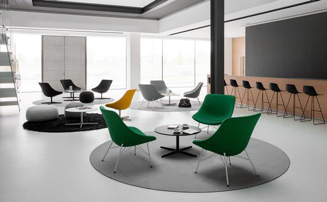 Lapalma Auki S112 Modern Lounge Chair - Mid-Century Design, Ergonomic Comfort for Living Room, Office & Reading Nook