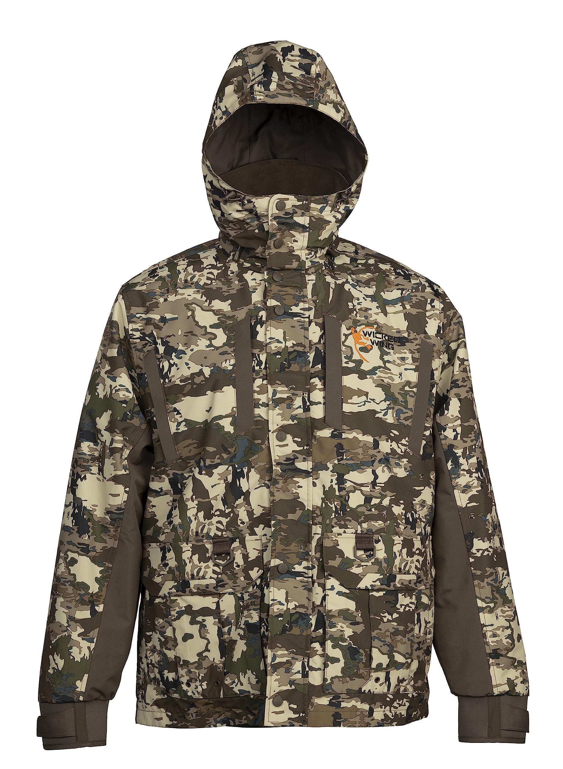 Browning Men's Heavyweight Winter Parka Jacket - Waterproof, Windproof, Insulated Cold Weather Coat for Outdoor Activities, Hunting & Hiking