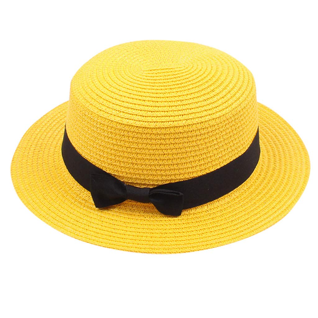 Anime Straw Hat - Solid Color Beach Sun Visor & Women's Baseball Cap with Bling | Fashionable Ladies Hat for Summer, Cosplay, and Outdoor Activities