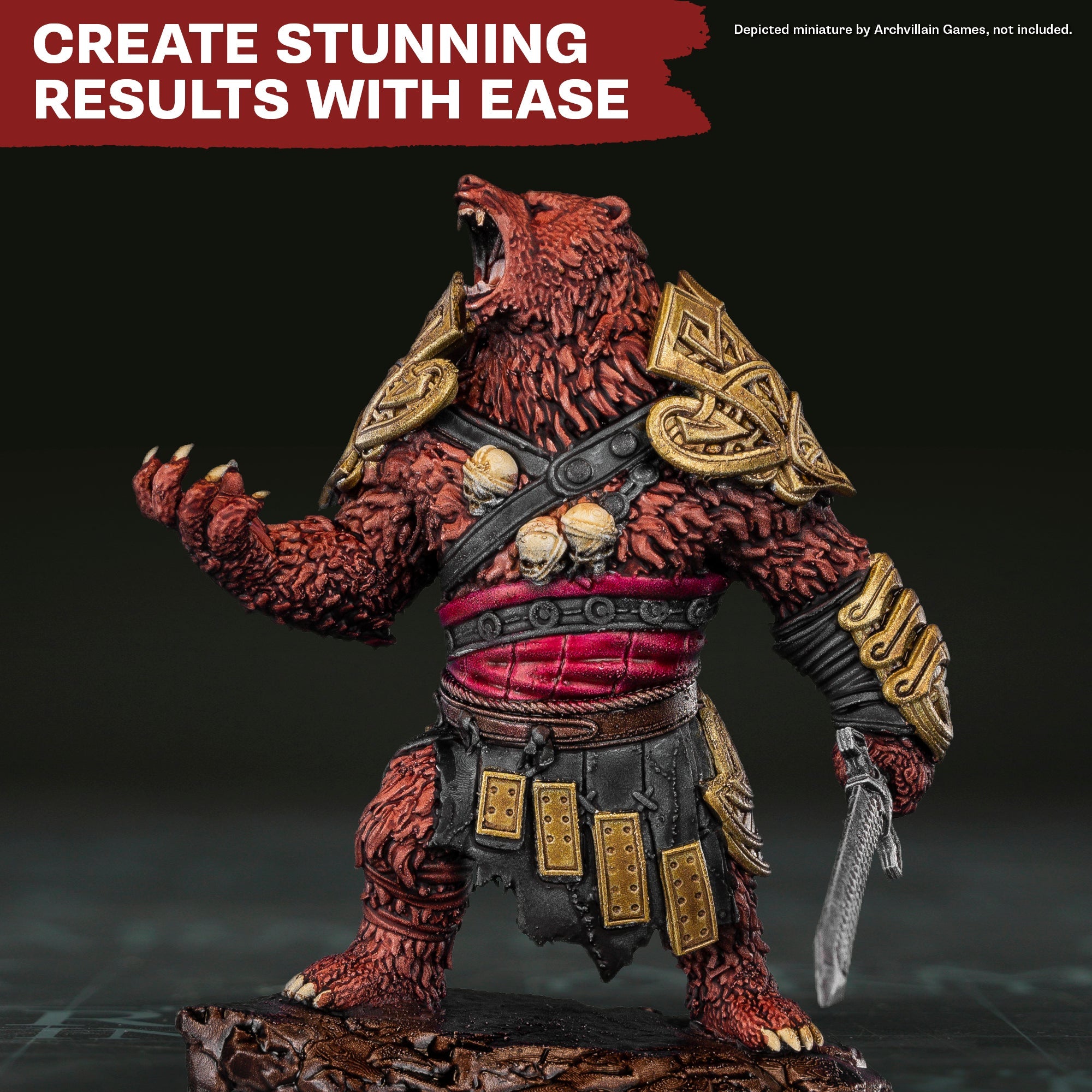 Best Speedpaints for Wargaming - Fast-Drying Acrylic Miniature Paint Set - Perfect for Tabletop Gaming, Miniature Models & Warhammer Painting