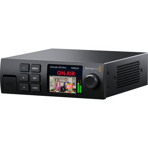 Blackmagic Design Ultimatte 12 HD Mini Keyer - Advanced Compositing Processor for Live Streaming & Video Production | Professional Chroma Key & Green Screen Effects for YouTube, Twitch & Film Studios